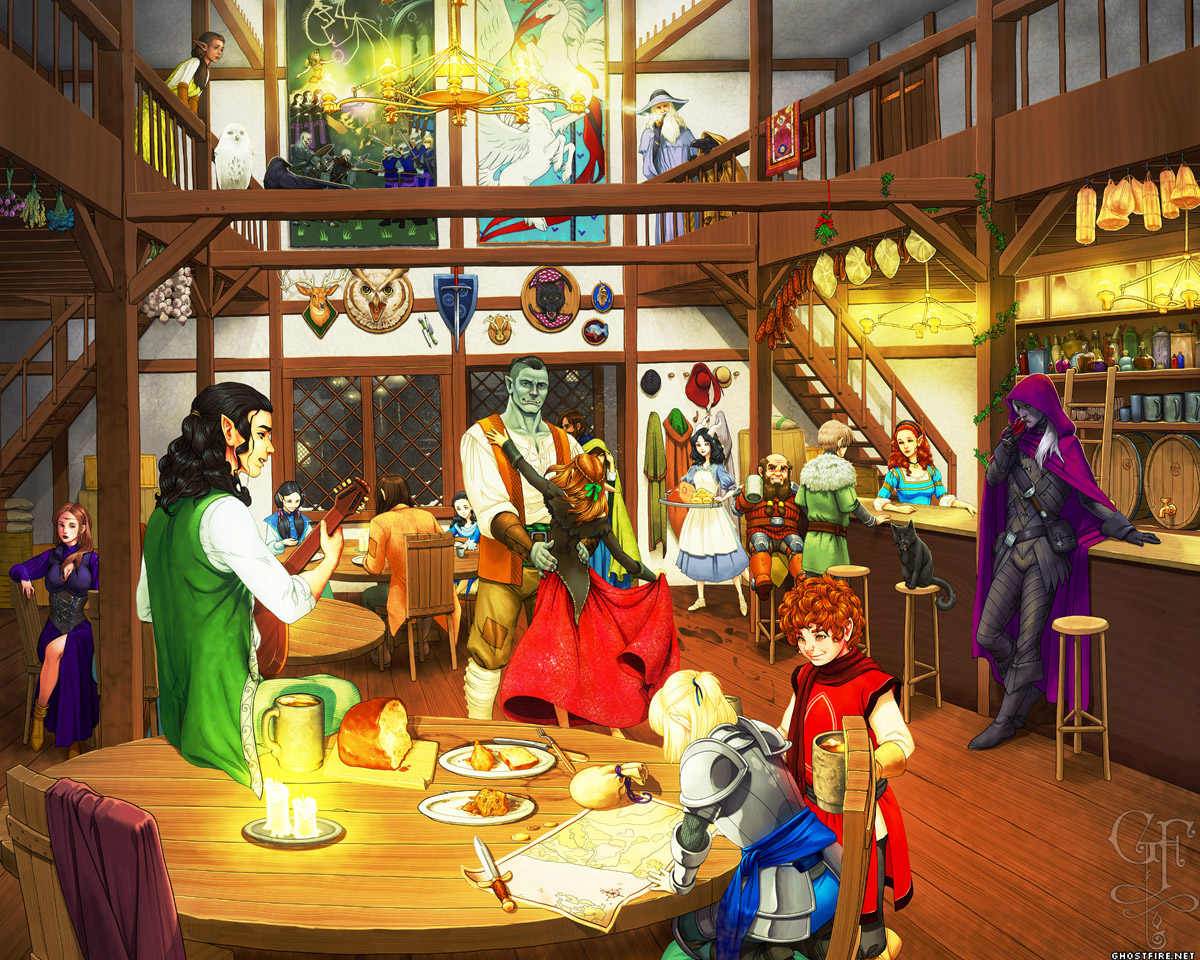 (image for) A Winter's Night at the Ashfire Inn