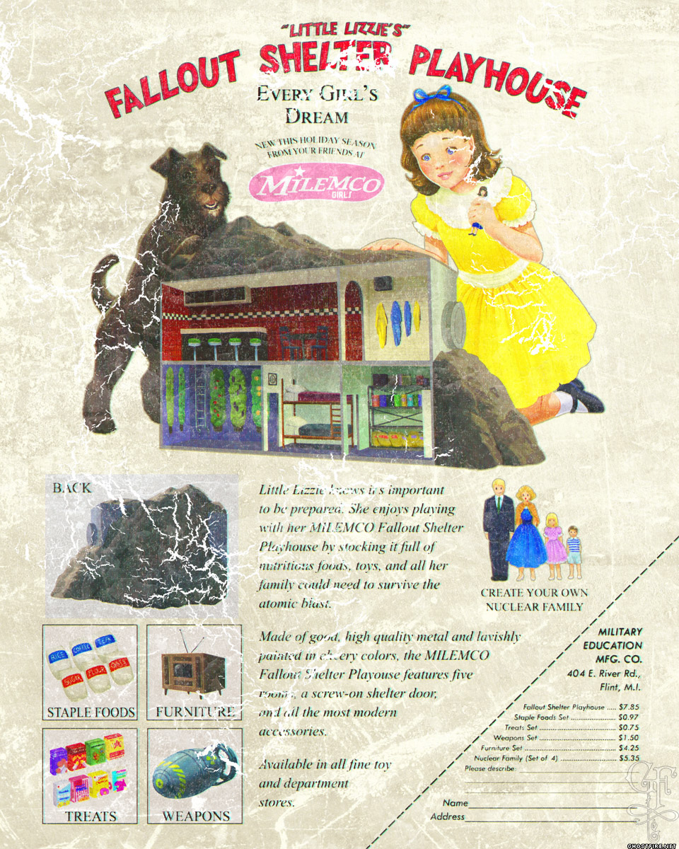 (image for) Atomic Ads - Fallout Shelter Playhouse