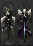 Raven and Azrael