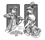 Tekkoshocon Mascots - Lucky Sevens