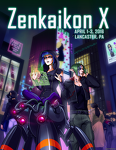 Zenkaikon Program Guide Cover - 2016