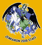 Zenkaikon 2018 Staff T-Shirt Art