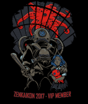 Zenkaikon 2017 VIP T-Shirt Art