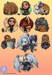 BG3 Chibi Set 2