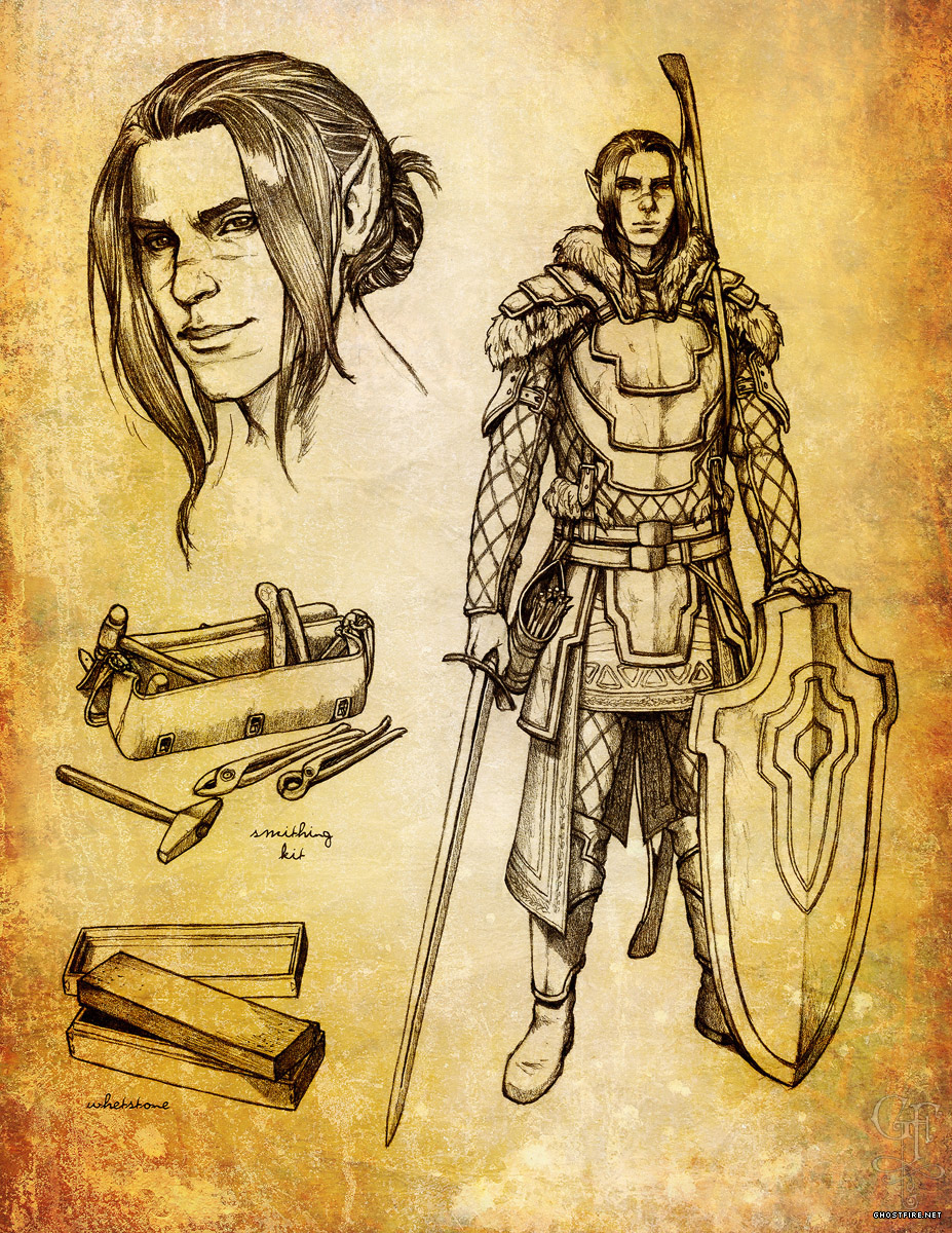 1 View Character Model Sheet