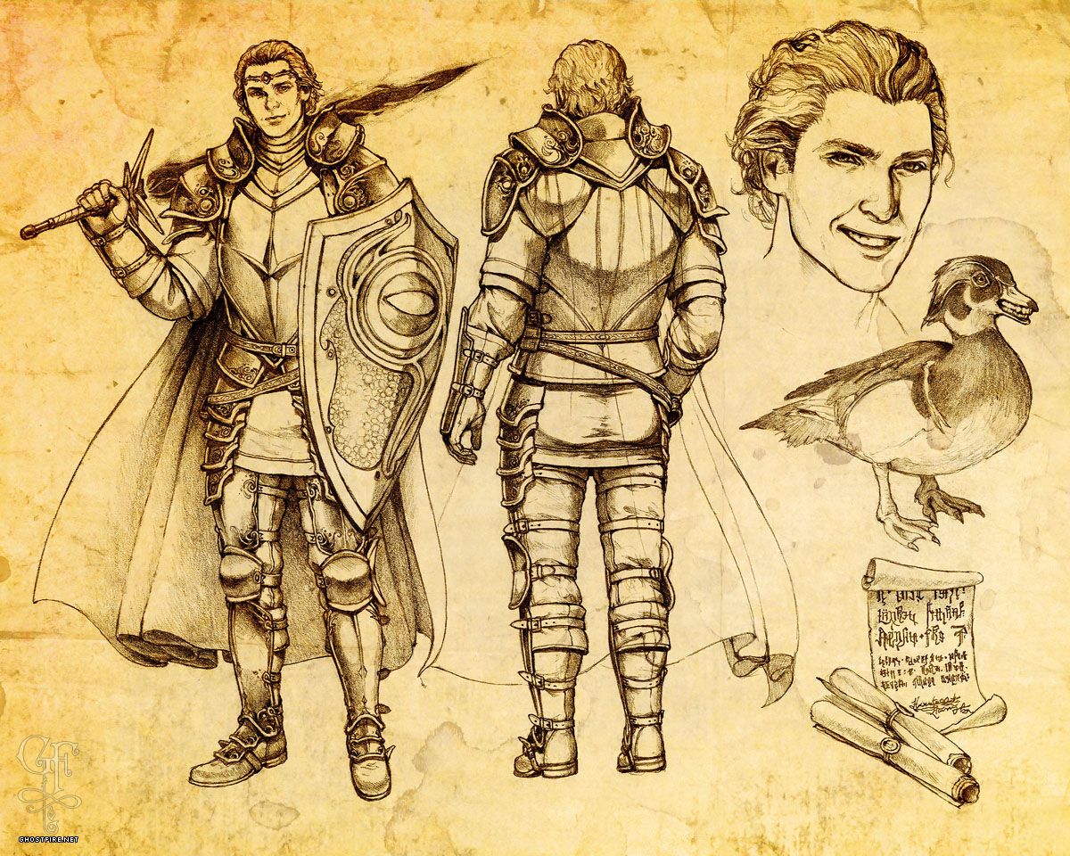 2 View Character Model Sheet