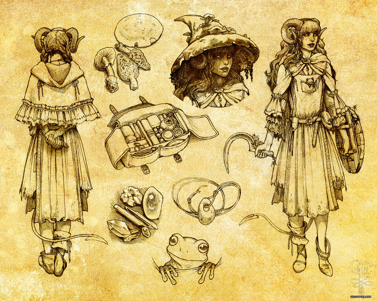 2 View Character Model Sheet